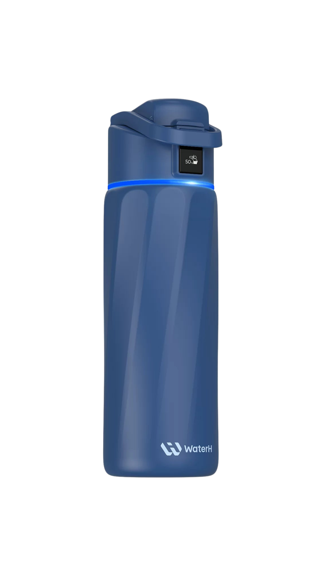WaterH Boost — Botella Inteligente 24oz color azul | Hidratación Automática