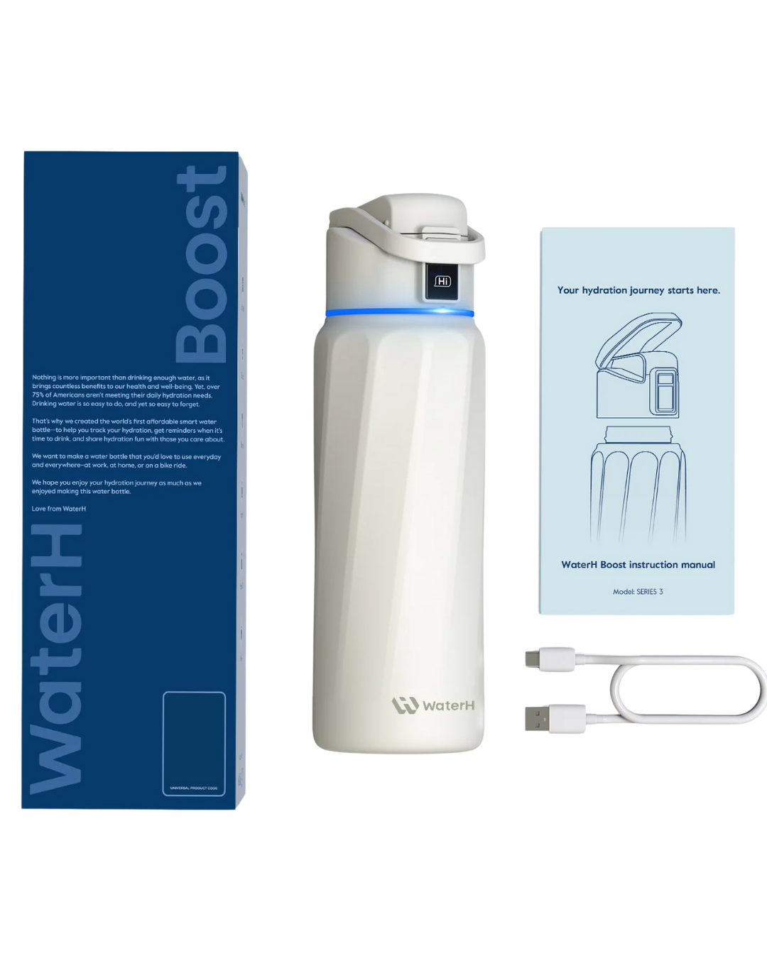Water H Boost – Botella Inteligente 32oz