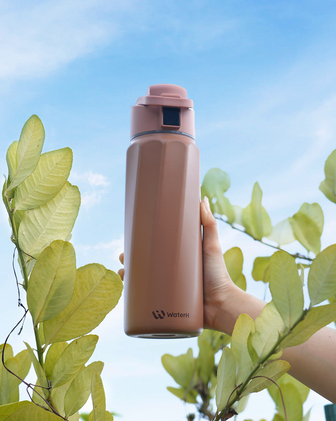 WaterH Boost 32oz — Edición Especial Café | Botella Inteligente Premium