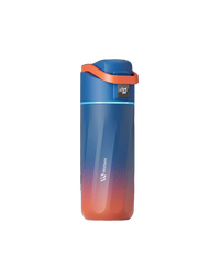 WaterH Kids botella inteligente azul y naranja fondo transparente